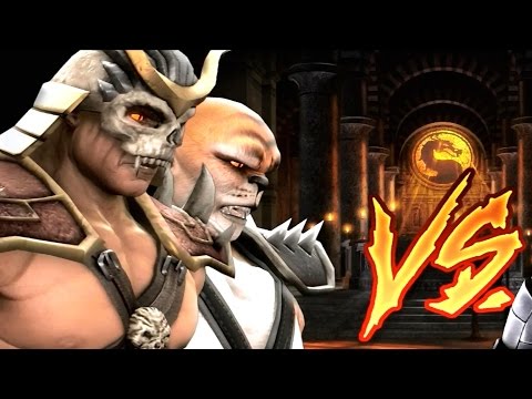 Видео: Mortal Kombat Komplete Edition — прохождение игры Shao Kahn & Kintaro Tag Ladder в режиме 60 кадр...