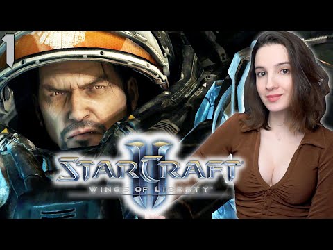 Видео: ПЕРВЫЙ ВЗГЛЯД на STARCRAFT 2 WINGS OF LIBERTY | Полное Прохождение на Русском | Стрим PieDay | Обзор