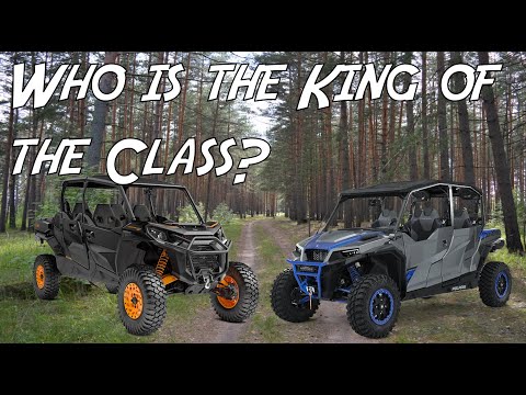 Видео: Polaris General XP против Can Am Commander XT-P
