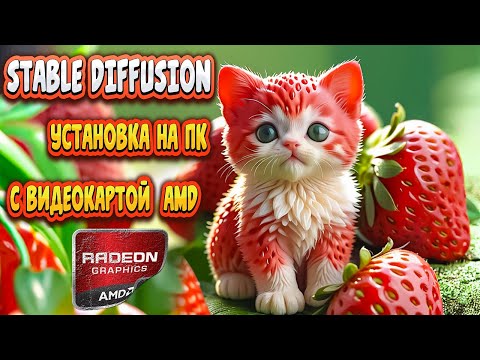 Видео: STABLE DIFFUSION | Установка на ПК с видеокартой AMD