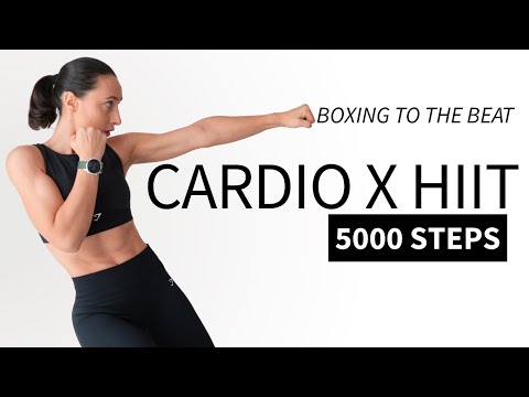 Видео: 30-минутная боксёрская кардио-тренировка высокой интенсивности | Тренировка всего тела 5000 шагов...