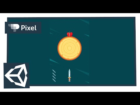 Видео: Создаем игру в механике Knife Hit на движке Unity | уроки для новичков