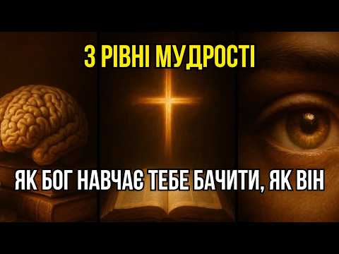 Видео: Як Бог виховує в тобі мудрість, що бачить глибше за людське око
