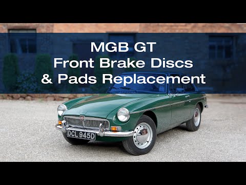 Видео: MGB GT 1981 — Как заменить передние диски и колодки