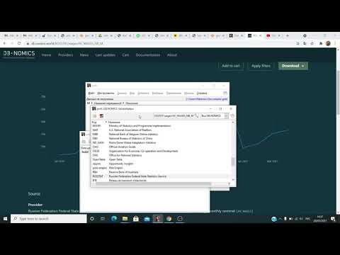 Видео: 2. Знакомство с Gretl: Как использовать данные из DBnomics?