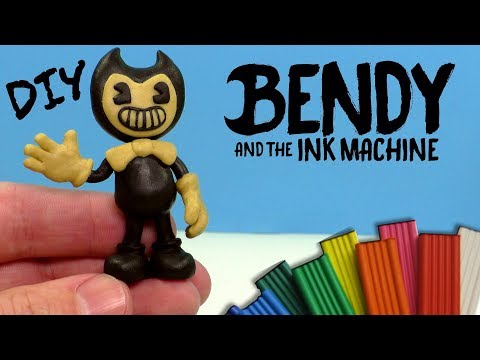 Видео: ЛЕПИМ БЕНДИ ИЗ ИГРЫ БЕНДИ И ЧЕРНИЛЬНАЯ МАШИНА | Видео Лепка