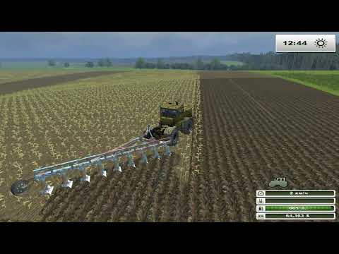 Видео: FarmingSimulator 2013.Карта :Бухалово. работа в поле.Серия 32.