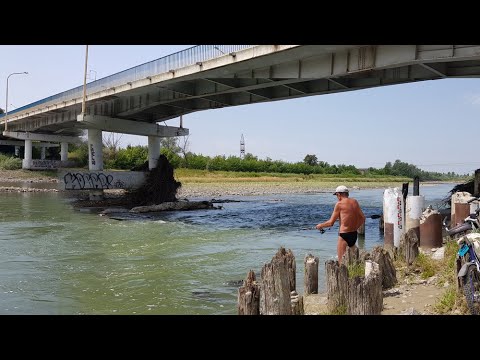 Видео: Рибалка в Коломиї.  А тут Клює