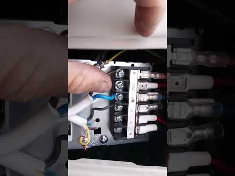 Видео: Межблочное соединение проводки Midea invertor 24