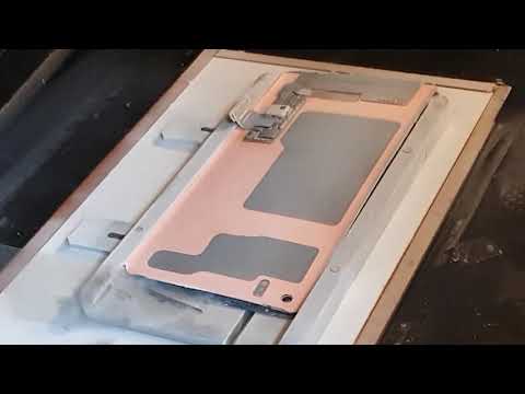 Видео: Переклейка замена стекла Samsung S10 g973 часть1