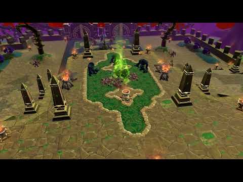 Видео: Варкрафт 3 Рефордж версия 2.0 Кампания Дворфов Акт-3 Храм Древных Богов