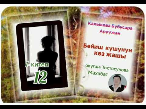 Видео: Калыкова Бүбүсара - Аруужан  Бейиш кушунун көз жашы 1- китеп  12- бөлүм