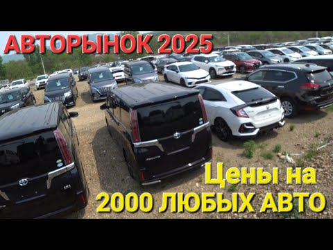Видео: Большой выбор авто, АВТОРЫНОК ВО ВЛАДИВОСТОК, КОНЕЦ МАЯ 2025