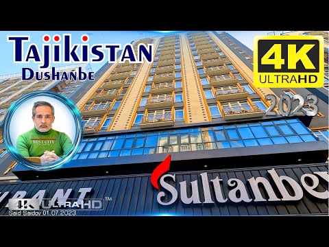 Видео: 4k Tajikistan Dushanbe, street Begzod & Mirzo Tursunzoda, улица Бегзод 2023, Sultanbey, Mint, Ёвар,