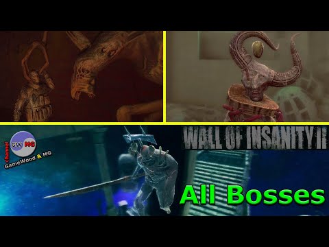 Видео: Все боссы (All Bosses) игры Wall Of Insanity 2 на Android (iOS). Сложность: «Тяжело»