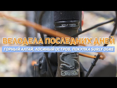 Видео: Велодела последних дней. Возвращение из Горного Алтая, Лосиный остров, покупка Surly Ogre