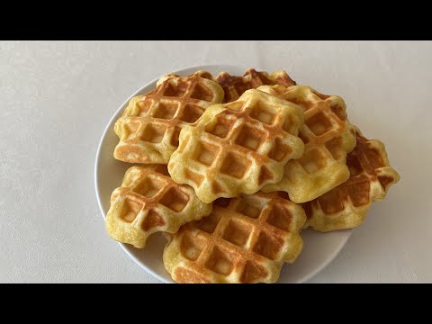 Видео: Венские вафли, рецепт мягкого вафли