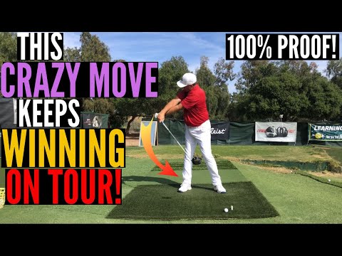 Видео: Безумный свинг-приём, который помогает побеждать в PGA-туре