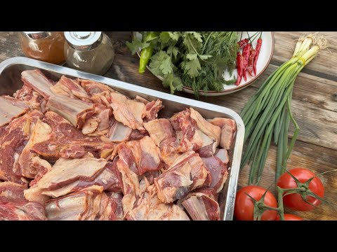 Видео: ВАГУРИ.  БАРАНИНА ПО БУХАРСКИ. ШАШЛЫК В КАЗАНЕ