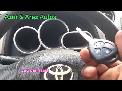 Видео: Toyota Matrix 2009-2014: утеря всех ключей и дистанционное программирование с помощью Autel IM508