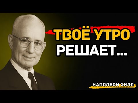 Видео: Покори утро — покоришь день | Наполеон Хилл