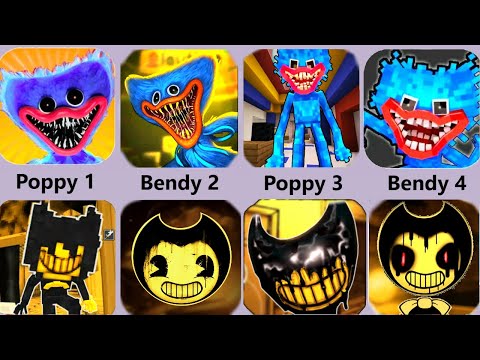 Видео: Poppy Playtime VS Bendy - Кто лучше