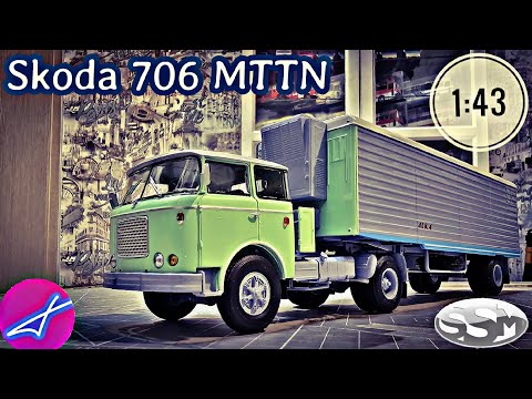 Видео: Skoda 706 MTTN АВТОИСТОРИЯ 1:43