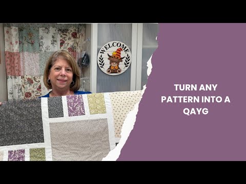 Видео: Превратите любой узор одеяла в одеяло на ходу