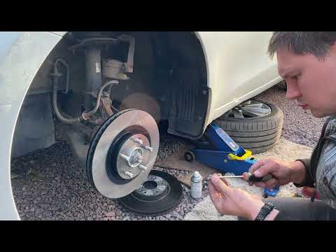 Видео: Замена тормозных дисков kia ceed jd