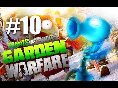 Видео: ПЛАЗМА ГОРОХ! #10 Plants vs Zombies: Garden Warfare (HD) играем первыми