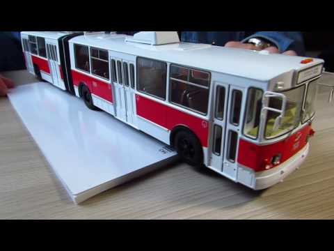 Видео: Обзор троллейбуса ЗиУ-10(ЗиУ-683) Start Scale Models в масштабе 1/43