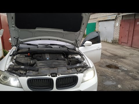 Видео: Замена ксеноновых ламп в фарах BMW 3 series E90