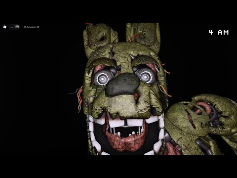 Видео: ЛЮБИМЫЙ СПРИНГТРУП💜 ➲ [Five Night's At Freddy's] FNAF: Co-op - Roblox