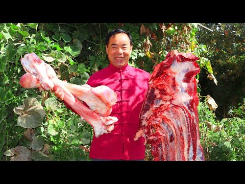 Видео: ЛУЧШИЙ СУП С ГОВЯДИНОЙ И ЛАПШОЙ! 2 ОГРОМНЫХ КОСТИ И 7 КГ МЯСА ДЛЯ БУЛЬОНА! | Дядя Деревенский Гурман