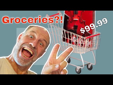 Видео: Я покупаю скрипку в супермаркете!