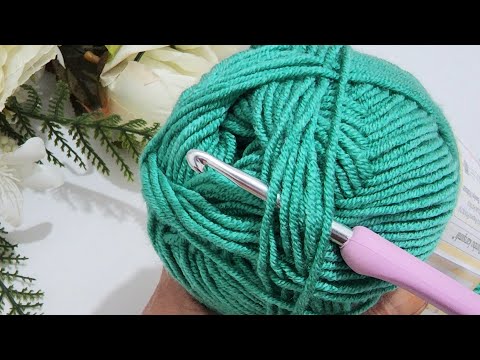 Видео: Всего 2 ряда! Быстро! Легендарный! Вязание крючком для начинающих!