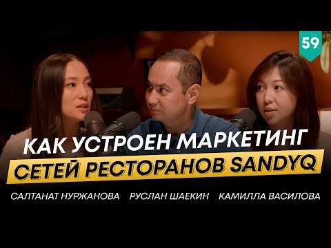 Видео: Маркетинг-директор сетей ресторанов Sandyq и кофеен Tary - Салтанат Нуржанова | 101 друг Шаекина №59
