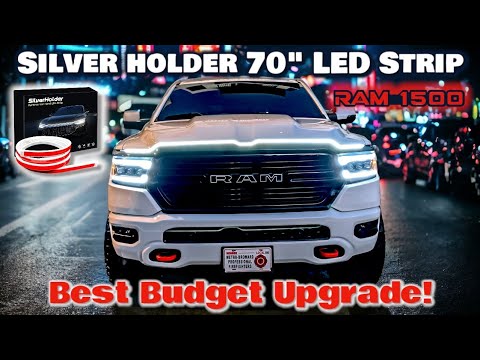 Видео: Светодиодная лента SilverHolder 70" устанавливается на ОЗУ 5-го поколения 1500