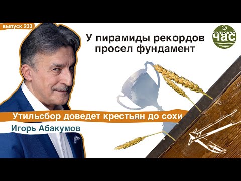 Видео: У пирамиды рекордов просел фундамент. Сельский час #233 (Игорь Абакумов)