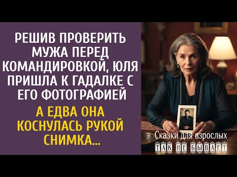 Видео: Решив проверить мужа перед командировкой, пришла к гадалке… А едва она коснулась рукой его фото…