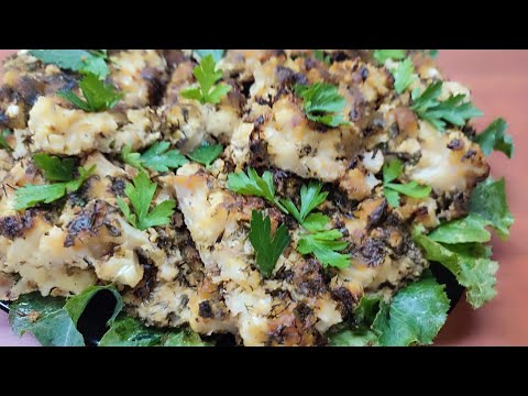 Видео: Цветная капуста в Фето-соусе, запечённая в духовке ! Вкусно и полезно !