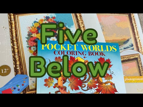 Видео: Распаковка/перевозка алмазной картины из Five Below