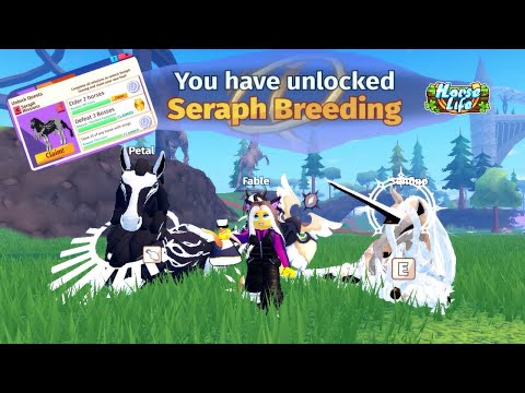 Видео: Полный Гайд на Лошадей Ангелов! Сераф в Хорс Лайф