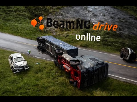 Видео: Дорожная катастрофа в BeamNG.drive 🚗💥 | Онлайн режим 🌐 | Реалистичная симуляция аварий