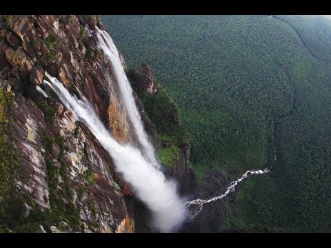 Видео: Водопад - Анхель, загадка физических законов.Там могут быть алмазы?