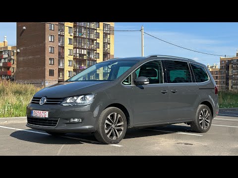 Видео: Флагман больших семейных минивэнов Volkswagen Sharan.