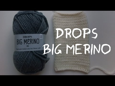 Видео: Мое мнение о пряже Drops Big Merino