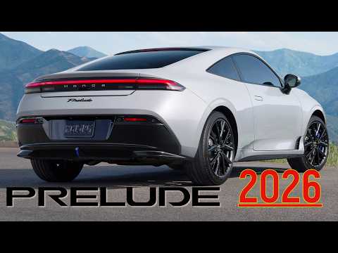 Видео: Honda Prelude 2026 — культовое купе снова в игре! Сколько стоит?
