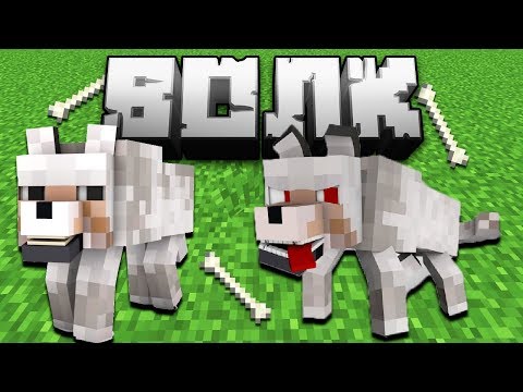 Видео: Волк! Все что нужно знать | Майнкрафт Открытия Мобы