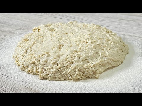 Видео: Знаменитый 100-летний турецкий хлеб! Хлеб без замеса за 5 минут!